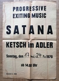 Wer kennt diese PROGRESSIVE EXITING MUSIC BAND &quot;SATANA&quot;?